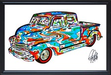 1950 Chevy Pickup Truck Poster