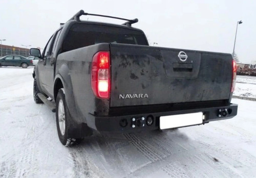 Rear steel bumper off - off, 4x4