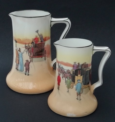 Pair antique royal - royal, doulton