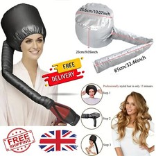 Professional Portable Soft Hair Drying Cap Bonnet Hood Hat Blow Dryer Attachment
