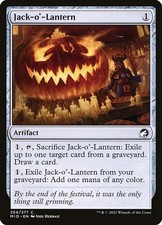 Mtg jack lantern - [mtg], (foil)