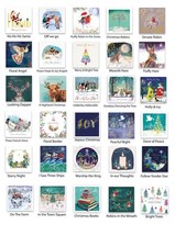 Charity Christmas Cards Various Designs *Free Postage* Packs of 10 16 X 16 Cm