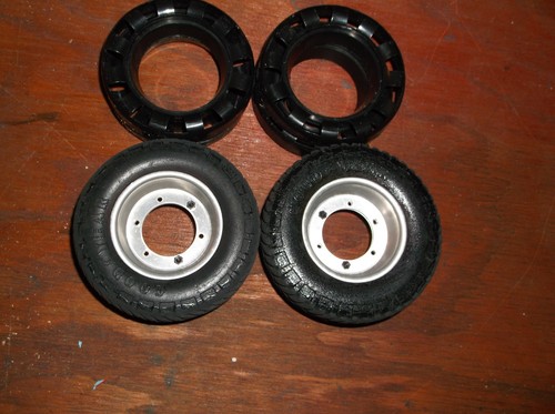 Tires and rims for - for, tamiya