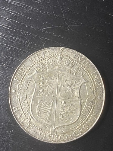 1907 edward vii half crown - 1907,