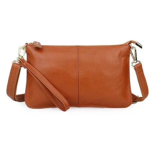 Womens genuine leather - leather, clutch