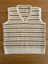 Vintage Fair Isle Tank Top