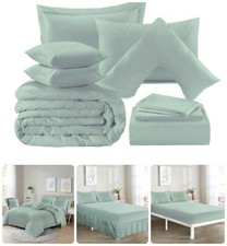 Plain Duck Egg Premium Bedding