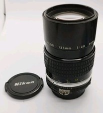 Lens nikon nikkor 135mm - lens,