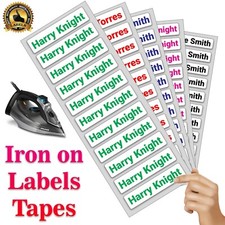 Iron On Name Labels