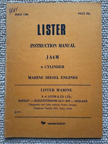 Lister instruction manual ja6m - lister,