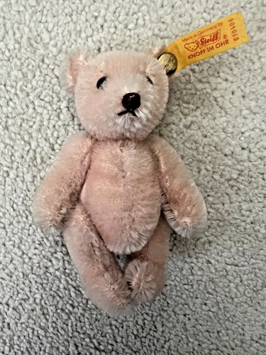 Steiff miniature rose pink - steiff,