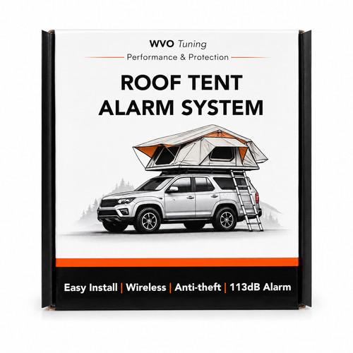 Roof tent alarm system - roof,