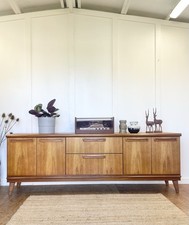 Meredew teak 2 metre sideboard record cabinet midcentury vintage G Plan era ?