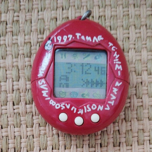 1997 tamagotchi red - 1997, first