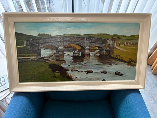 Original painting oil board - original, on
