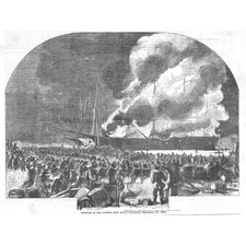 NEW YORK Burning of the