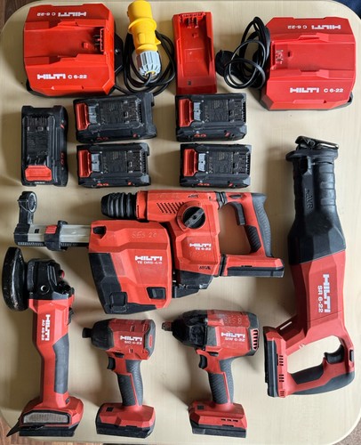 Hilti nuron 22v job lot - hilti,
