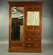 Victorian mahogany double