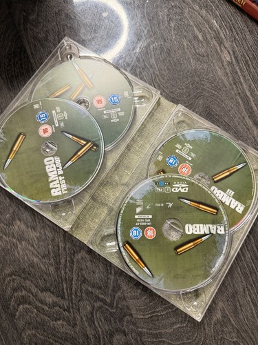 Rambo trilogy dvd box set - dvd,