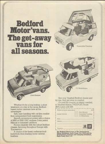 Bedford dormobile - bedford, cf