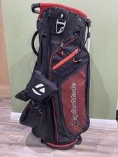 Taylormade Carry Golf Bag TM20 Tour Lite Stand Bag, Black/Red, Good Condition