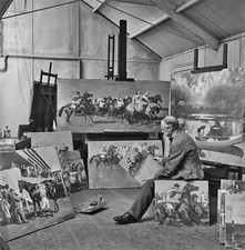 English painter Sir Alfred