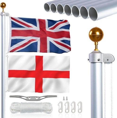 20ft flag poles for - (6m),