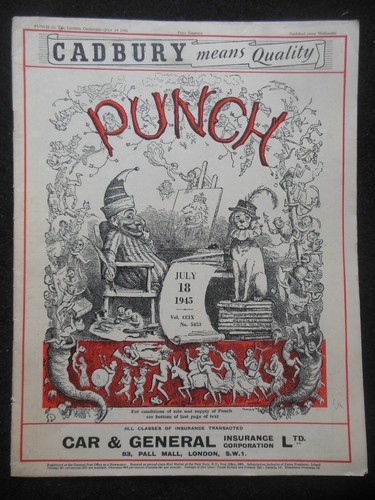 Punch the london - the,