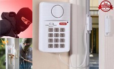2/1x Security Keypad Loud Alarm Wireless Door Alarm Garage Caravan Burglar Home