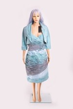 Ian Stuart Mother of the bride designer outfit. turqoise/grey, size 16, used