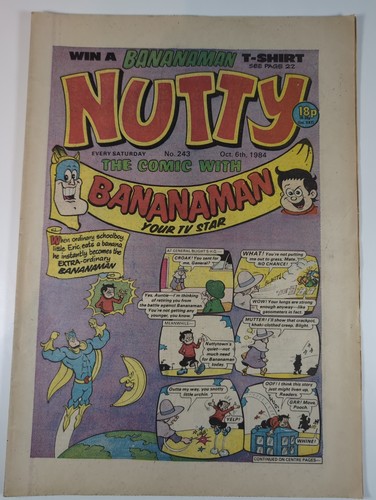 Nutty comic featuring - nutty,