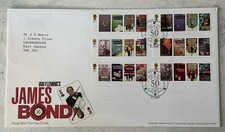 GB QEII 2008 James Bond Singles RM FDC London SE1 Casino Chip SHS