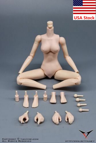 Female flexible pale skin - 1/6,