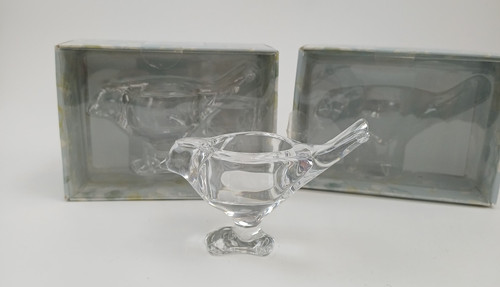Laura ashley glass bird - x,
