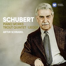 Schubert Piano Works Artur Schnabel Warner Classics 5 CD Box *LIKE NEW*