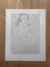 Original Pablo Picasso Lithograph from 1956 First Edition Suite Vollard - 47/100