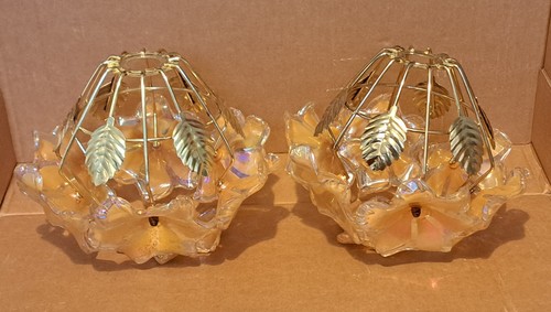 Pair vintage 70s iridescent - vintage,