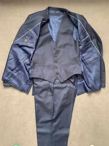 Mens piece blue - piece, suit