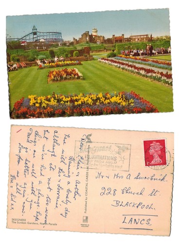Vintage postcard skegness - -,