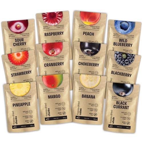 Freeze dried cranberry - dried,