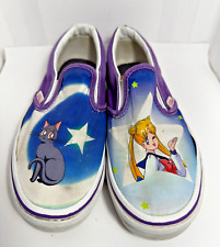 VANS x Sailor Moon & Luna Slip On Shoes Little Kids Size 3