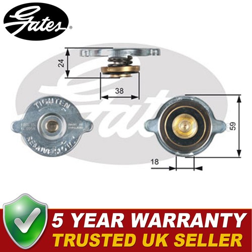 Gates radiator cap fits - gates,