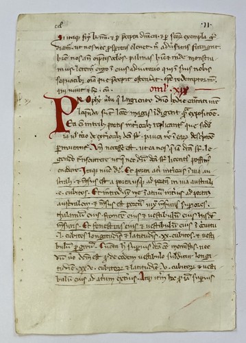 Medieval latin manuscript - medieval,