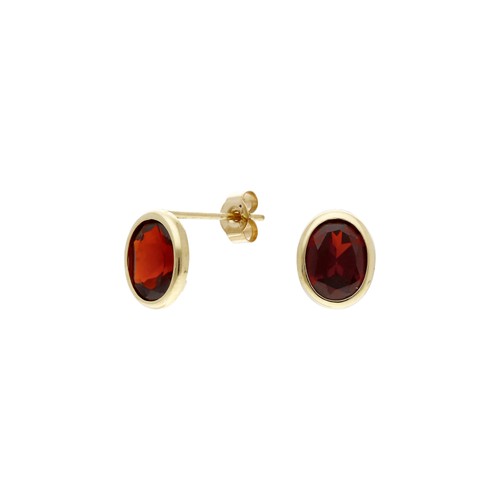 Pre owned 9ct yellow gold - 9ct, oval