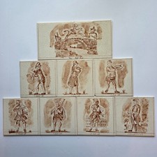 Vintage johnson tiles - tiles, 9