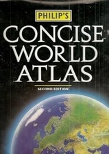 PHILIPS CONCISE WORLD ATLAS, No Author, Used; Good Book