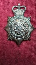 Obsolete Lancashire Polce Custodian Helmet Plate.