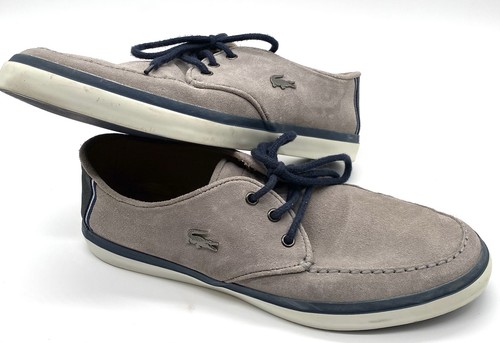 Lacoste sevrin suede boat - lacoste,