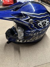 Wolf Sport Kids Motorcycle Helmet and Goggles