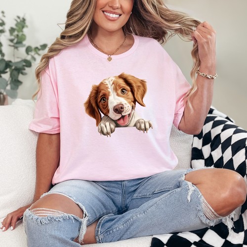Brittany spaniel dog womens - brittany,